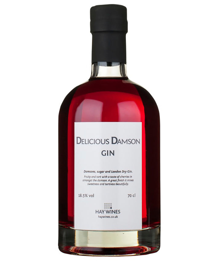 Delicious Damson Gin Liqueur English spirit bottle image