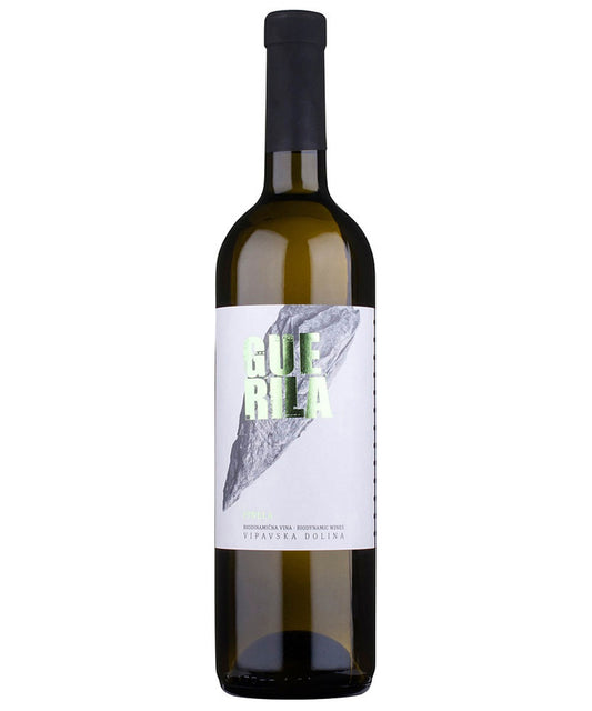 Guerila Pinela 2022 white Slovenian wine vintage – wine bottle image