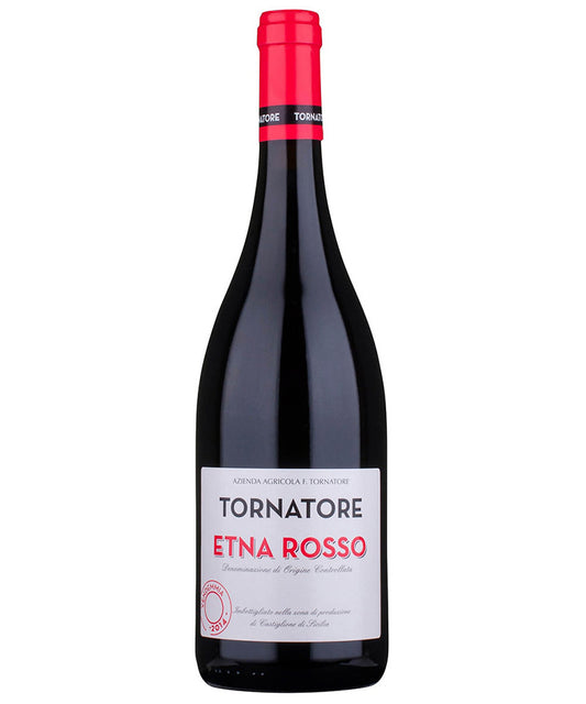 Tornatore Etna Rosso 2020 Italian red wine from Sicily – wine bottle image