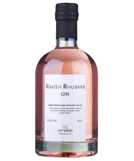 Rakish Rhubarb Gin Liqueur English gin liqueur bottle image