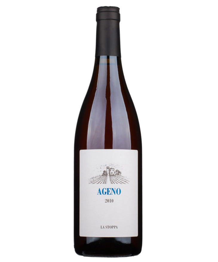 La Stoppa Ageno 2020 Italian orange wine from Emilia-Romagna – wine bottle image