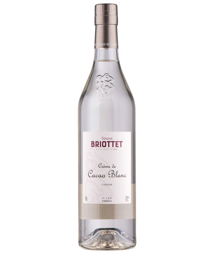 Creme de Cacao Blanc Briottet French liqueur – spirit bottle image