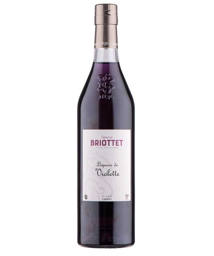 Creme de Violette Briottet French violet liqueur spirit bottle image