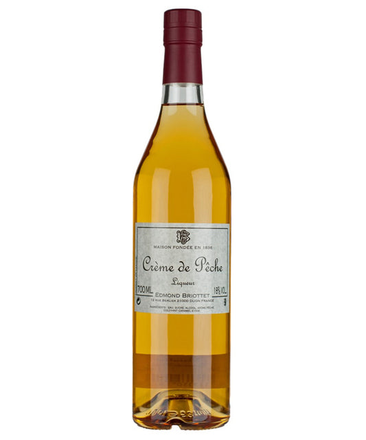 Creme de Peche Briottet French liqueur – spirit bottle image