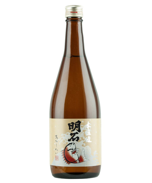 Akashi-Tai Honjozo Tokubetsu Sake 72cl Japanese spirit bottle image