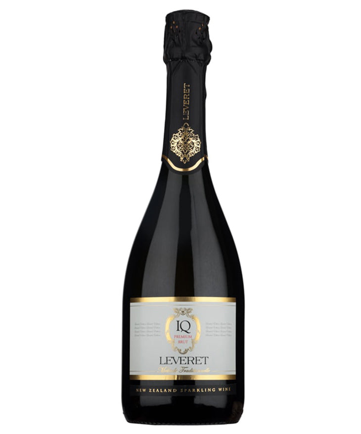 Leveret IQ Brut NV New Zealand sparkling wine bottle image