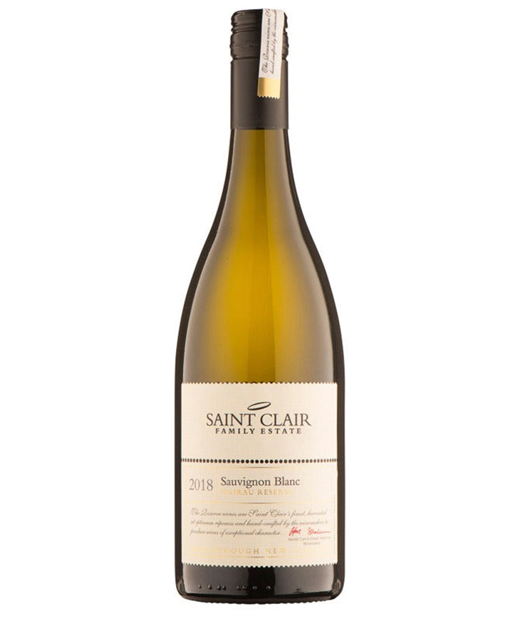 Saint Clair Wairau Reserve Sauvignon Blanc 2023 white New Zealand wine bottle image
