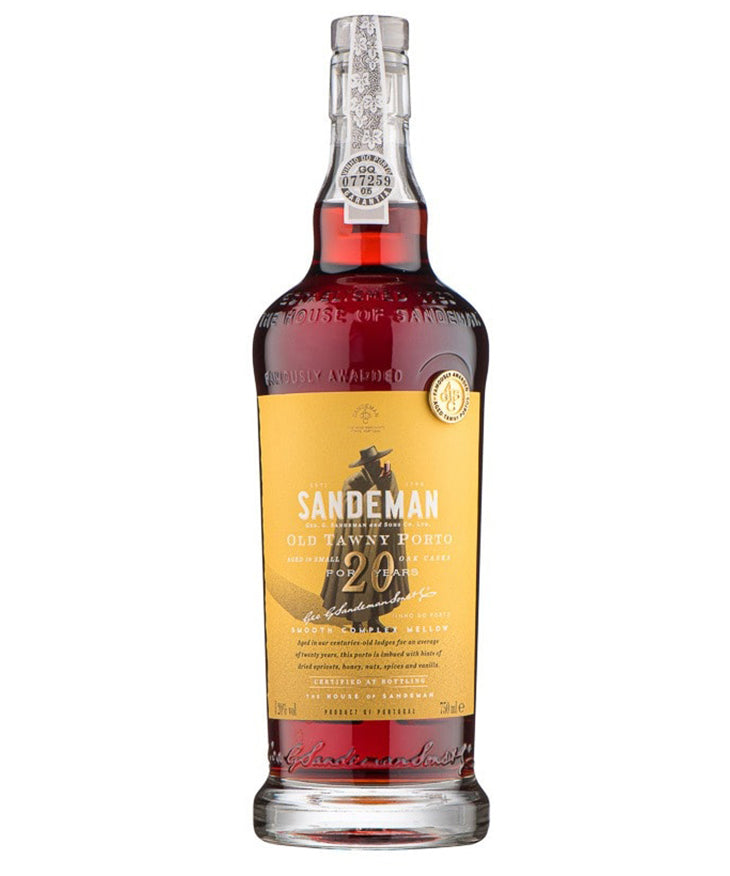 Sandeman 20 Year Old Tawny Port Portuguese tawny wine bottle image
