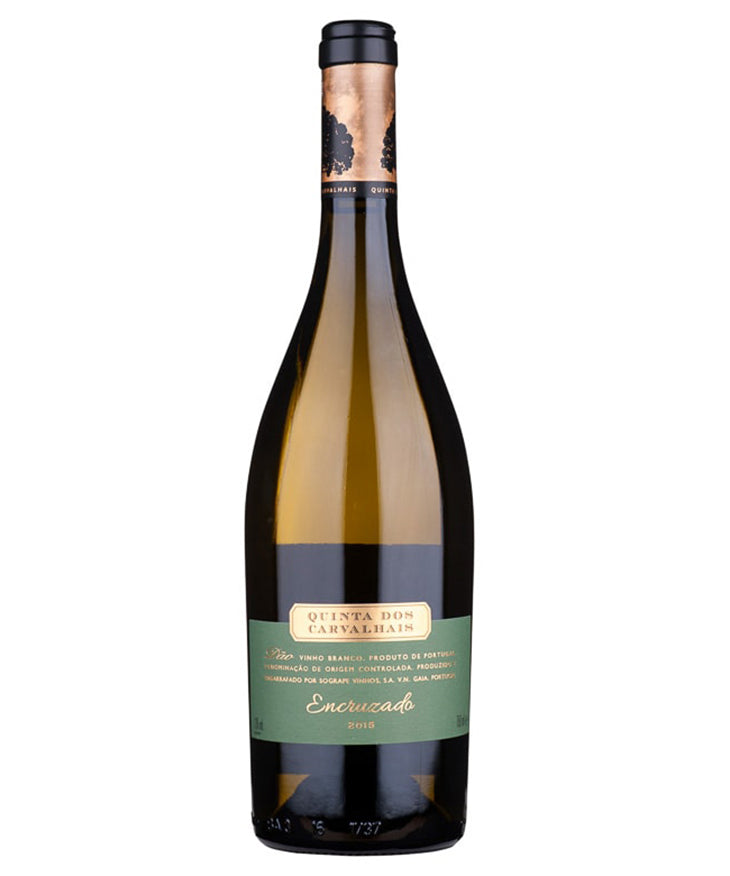 Quinta dos Carvalhais Encruzado 2023 Portuguese white wine from Dao – wine bottle image