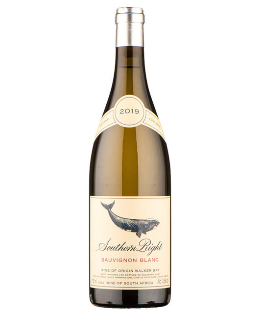 Southern Right Sauvignon Blanc 2024 white South African wine bottle image