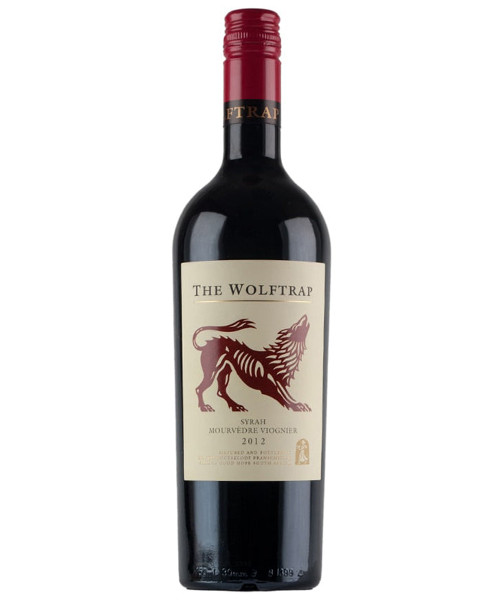 The Wolftrap Red 2024 South African red wine bottle image