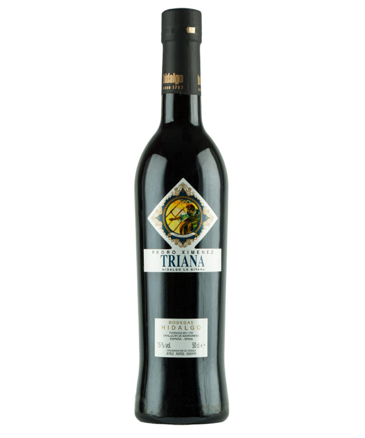 Hildago Triana Pedro Ximenez 50cl Spanish fortified wine – wine bottle image