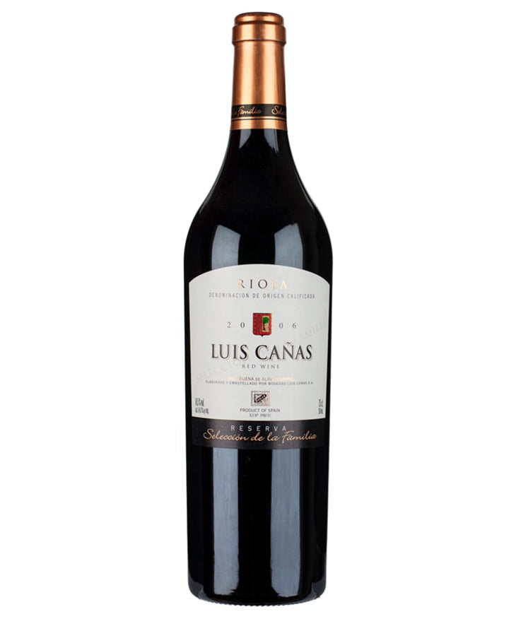 Luis Canas Seleccion de la Familia Rioja Reserva 2019 red Spanish wine bottle image