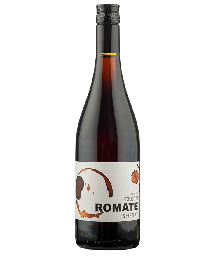 Romate Amontillado fortified wine from Spain – wine bottle image