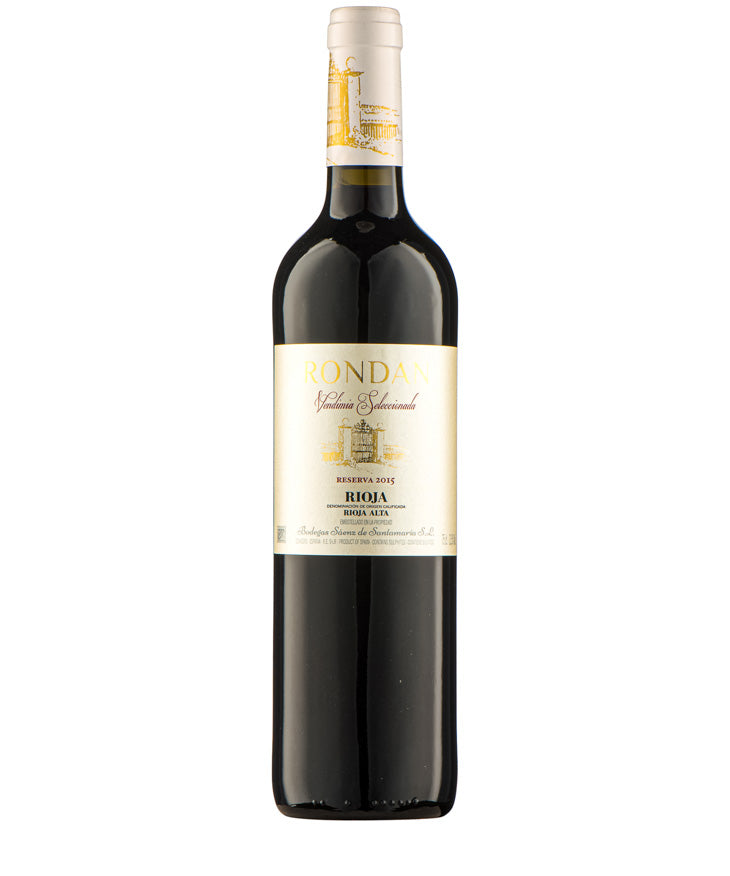 Sáenz de Santamaría Rondan Rioja Reserva 2016 red Spanish wine Rioja – wine bottle image