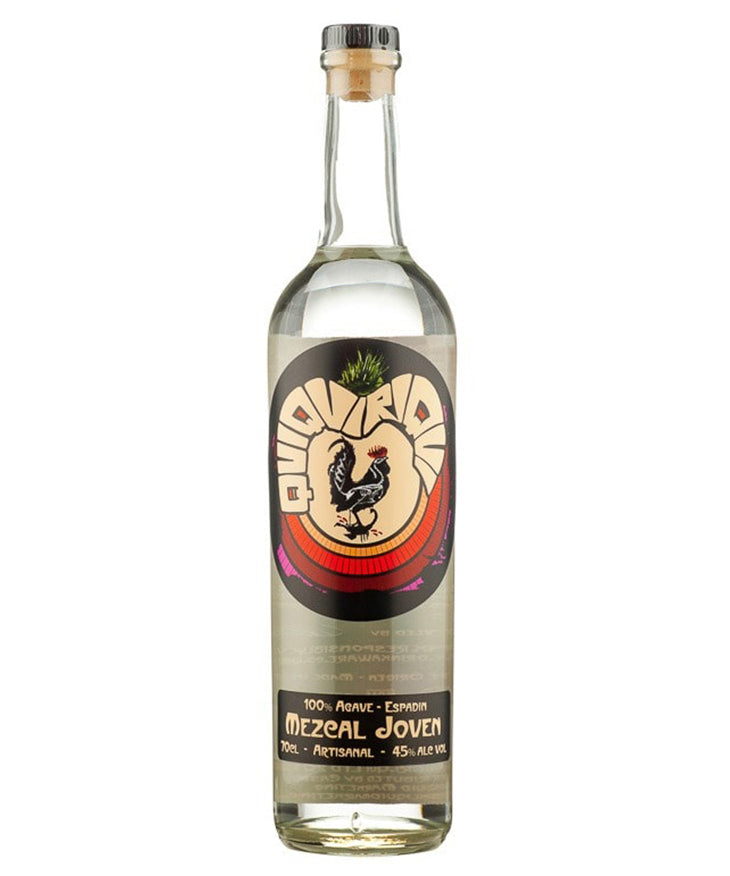 QuiQuiRiQui Mezcal Espadin artisanal mezcal from Mexico – spirit bottle image