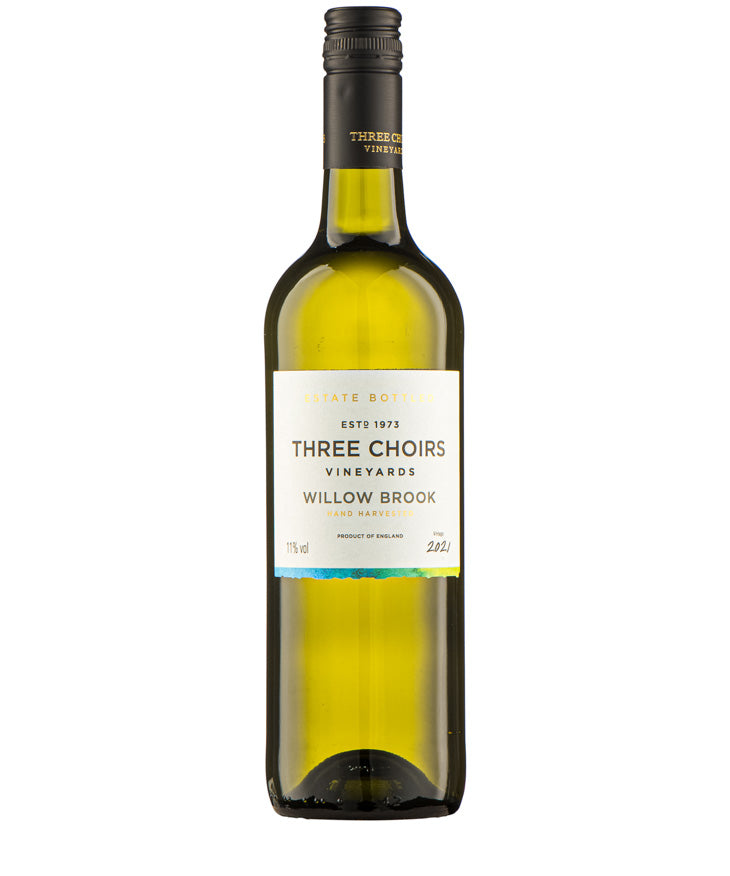 Three Choirs Willow Brook 2023 English white wine bottle image