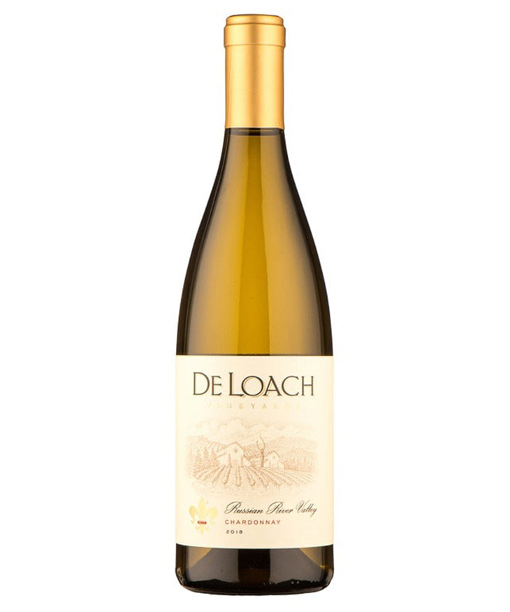 De Loach Russian River Chardonnay 2023 white California wine bottle image
