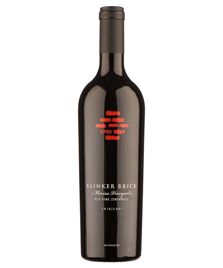 Klinker Brick Marisa Vineyard Old Vine Zinfandel 2022 California red wine bottle image