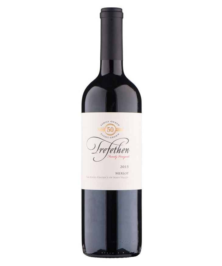 Trefethen Merlot 2019 red wine from USA California – wine bottle image