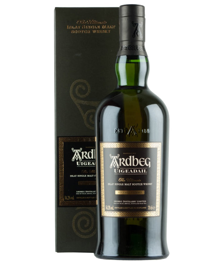 Ardbeg Uigeadail Single Malt Whisky Islay Scotland whisky bottle image