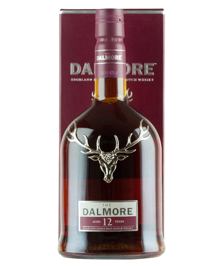 Dalmore 12 Year Old Single Malt Whisky Scottish Highland spirit bottle image