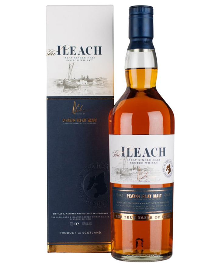 Ileach Peated Islay Malt Scotch whisky spirit bottle image