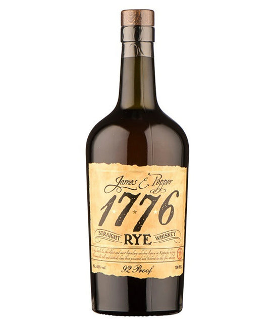 James E. Pepper 1776 Rye Whiskey American spirit bottle image