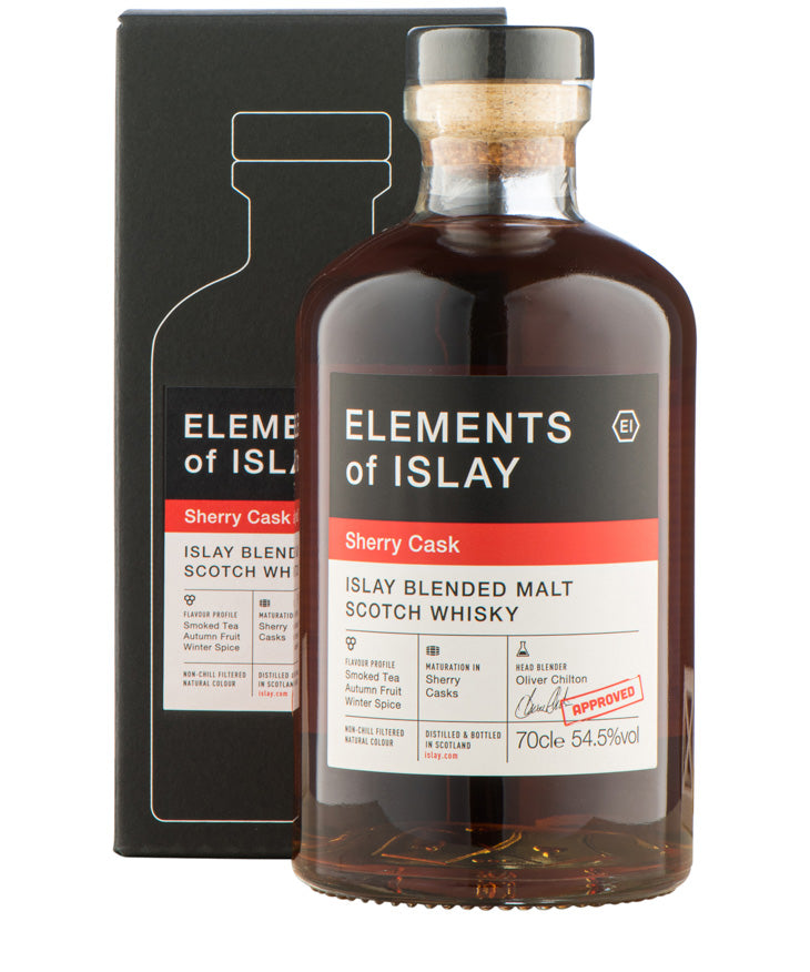 Elements of Islay Sherry Cask Blended Malt Scotch whisky bottle image – spirit bottle image