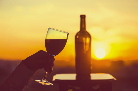 wine on a warm weather night