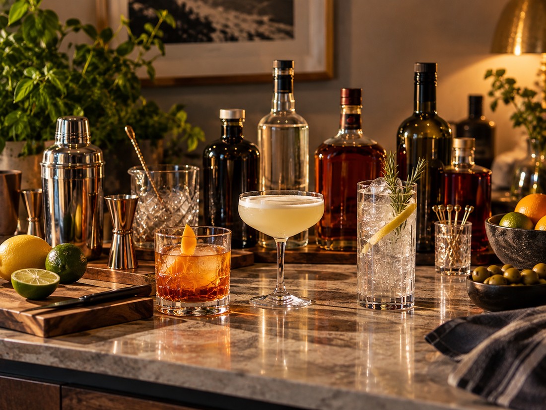 How to stock a home bar: the essential bottles to keep