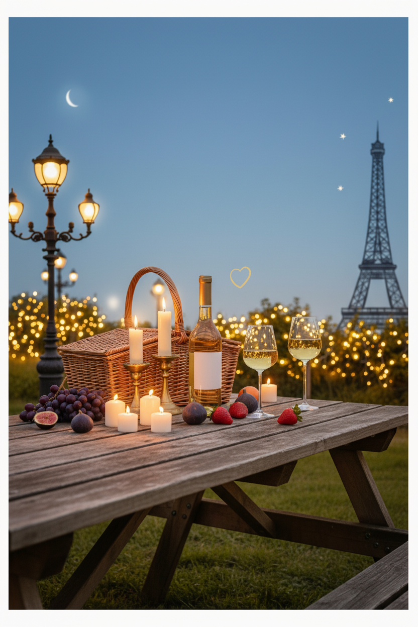 A Night in Paris - Wines for Two French wine gift set – wine bottle image