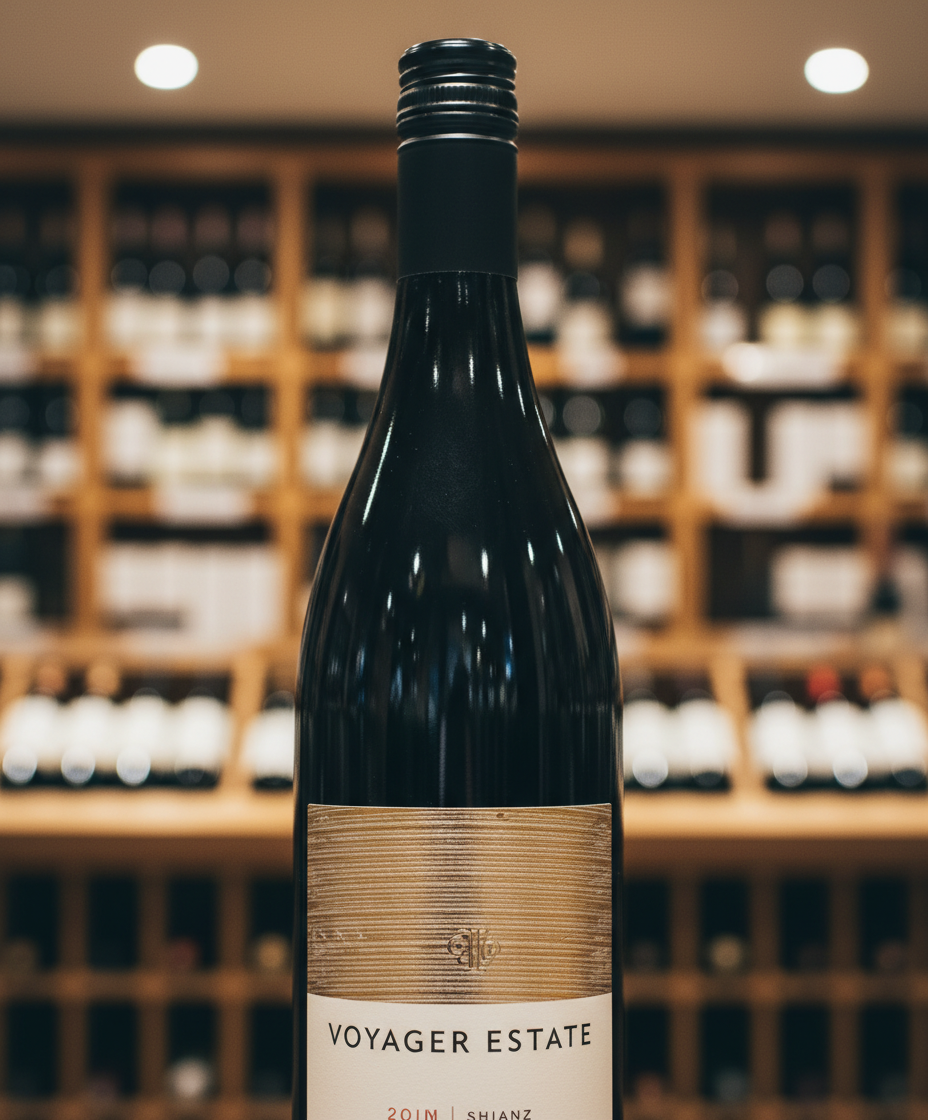 Voyager Estate Shiraz 2019 bottle in portrait orientation, gallery position 2, 928x1120px red wine image