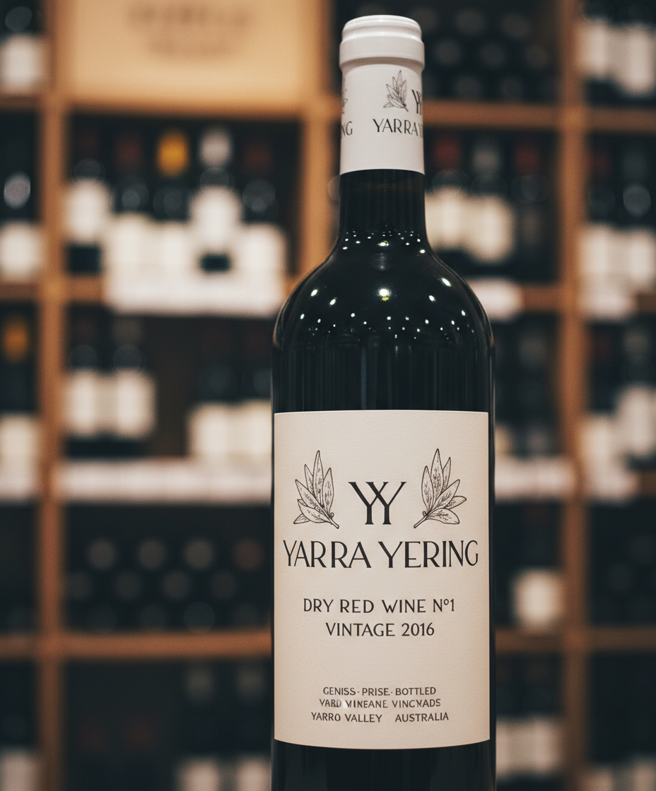 Yarra Yering Dry Red No.1 2018 bottle portrait gallery position 2, 928x1120 red wine image