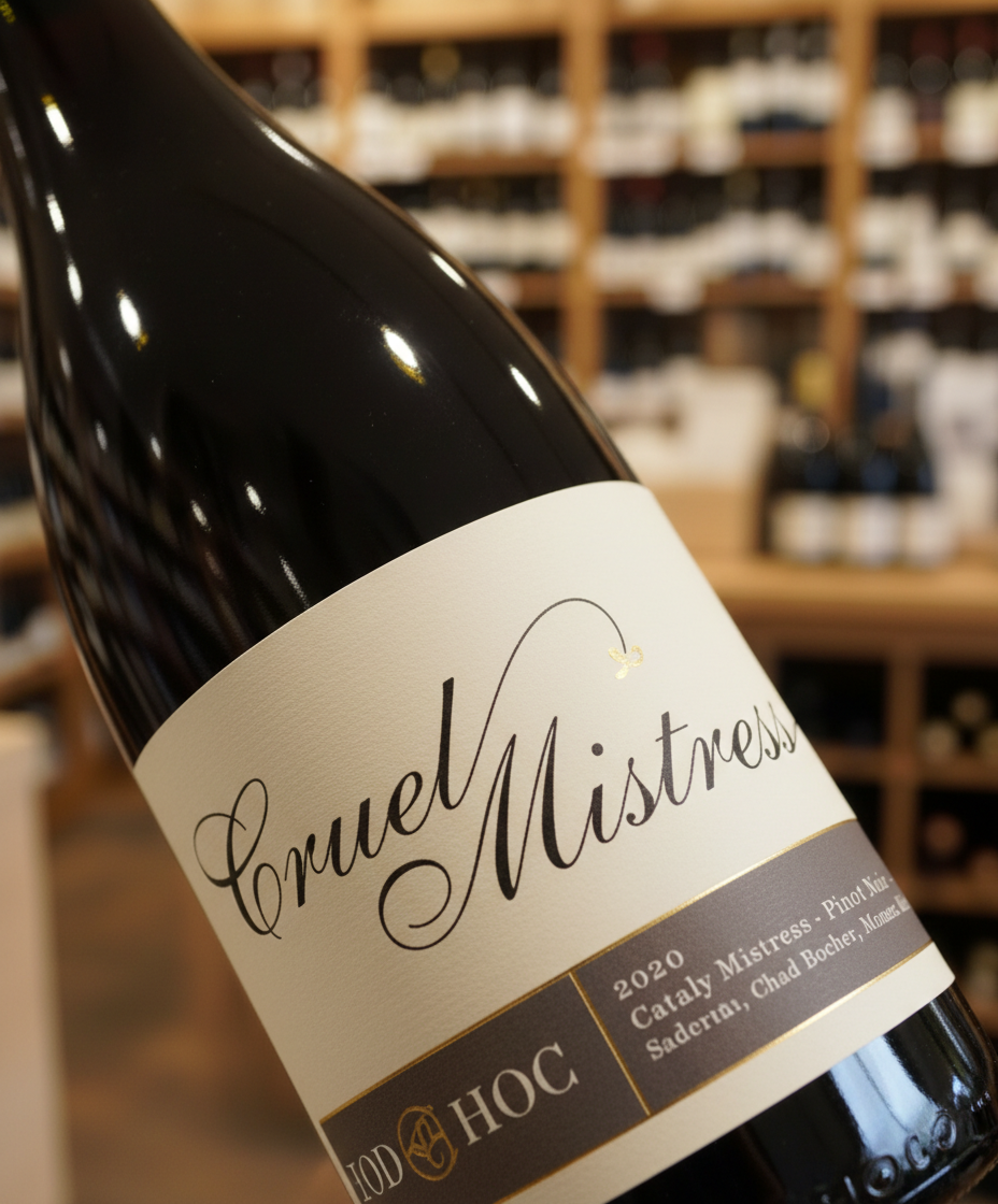 Larry Cherubino Cruel Mistress Pinot Noir 2024 bottle portrait in wine store gallery position 3