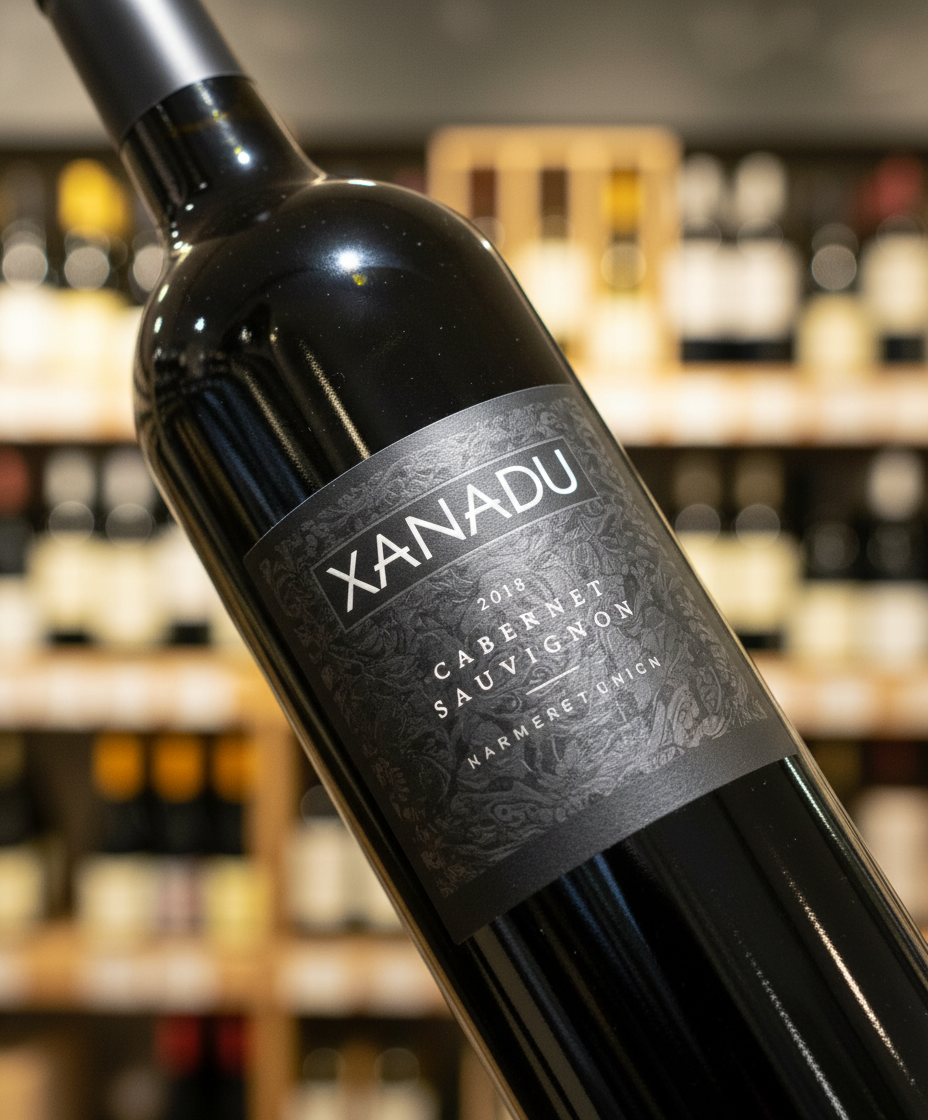 Xanadu Cabernet Sauvignon 2022 red wine bottle close-up gallery position 3 portrait orientation 928x1120