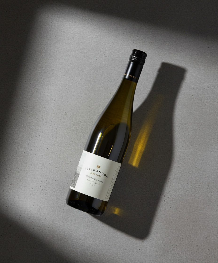 Kilikanoon Killerman's Run Pinot Gris 2022 white wine bottle in portrait, gallery position 5, 928x1120px