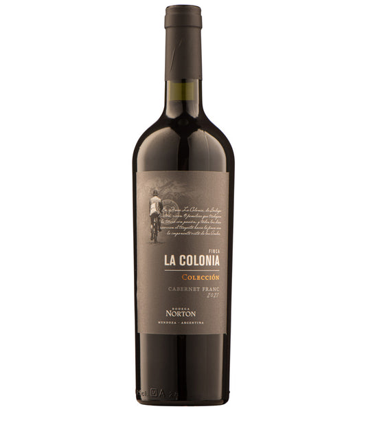 Bodega Norton Finca La Colonia Cabernet Franc 2022 red Argentine wine Mendoza – wine bottle image