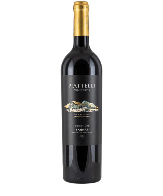 Piattelli Premium Tannat 2023 red Argentine wine bottle image