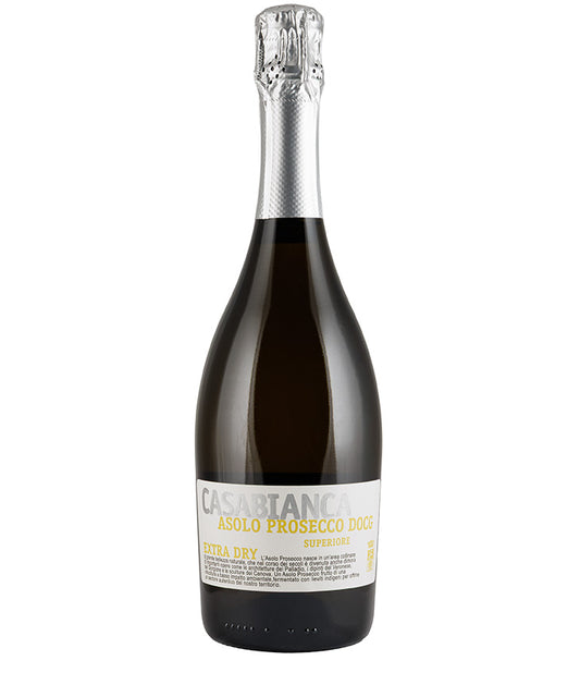 Casa Bianca Asolo Prosecco Superiore DOCG Extra Dry NV sparkling Italian wine – wine bottle image