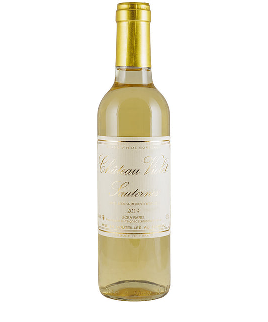 Chateau Violet Sauternes 2019 37.5cl French white wine from Bordeaux – wine bottle image