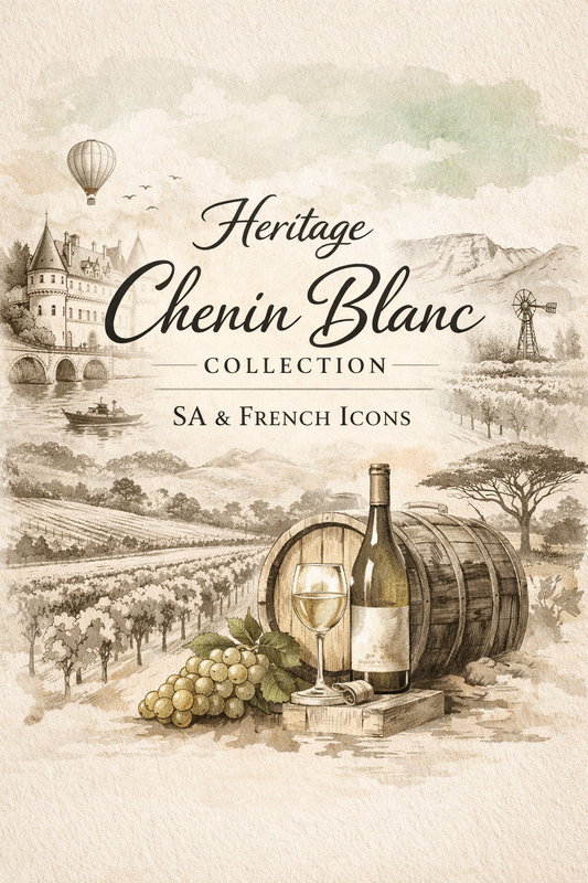 Heritage Chenin Blanc Collection - South African & French Icons white wine bottle image