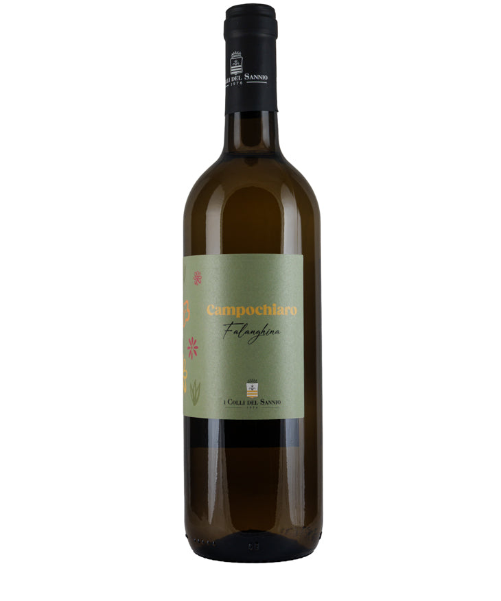 I Colli del Sannio Falanghina Campania Campochiaro 2025 white wine bottle
