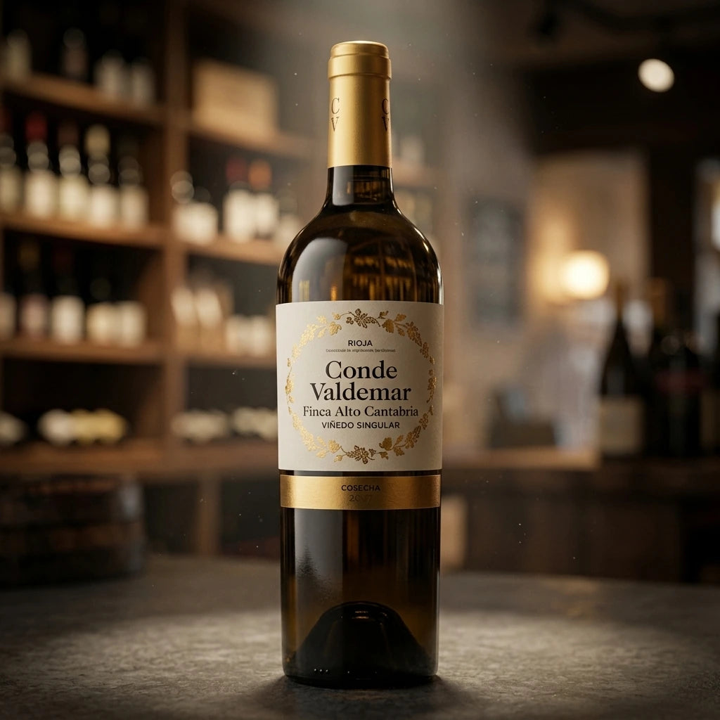 Conde Valdemar Finca Alto Cantabria Blanco 2023 | Conde Valdemar Finca Alto Cantabria Blanco 2023, Rioja, Viura