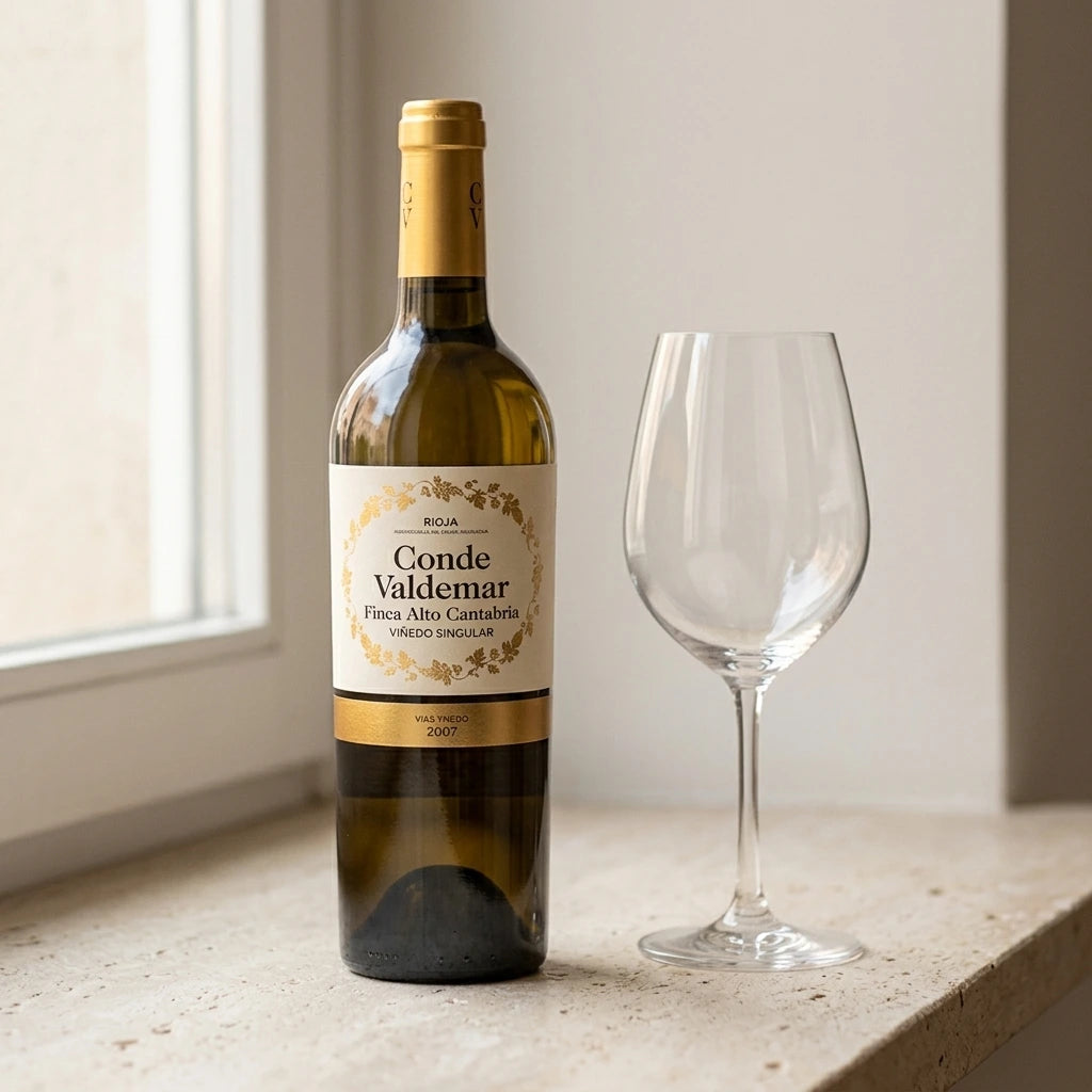 Conde Valdemar Finca Alto Cantabria Blanco 2023 | Conde Valdemar Finca Alto Cantabria Blanco 2023, Rioja, Viura