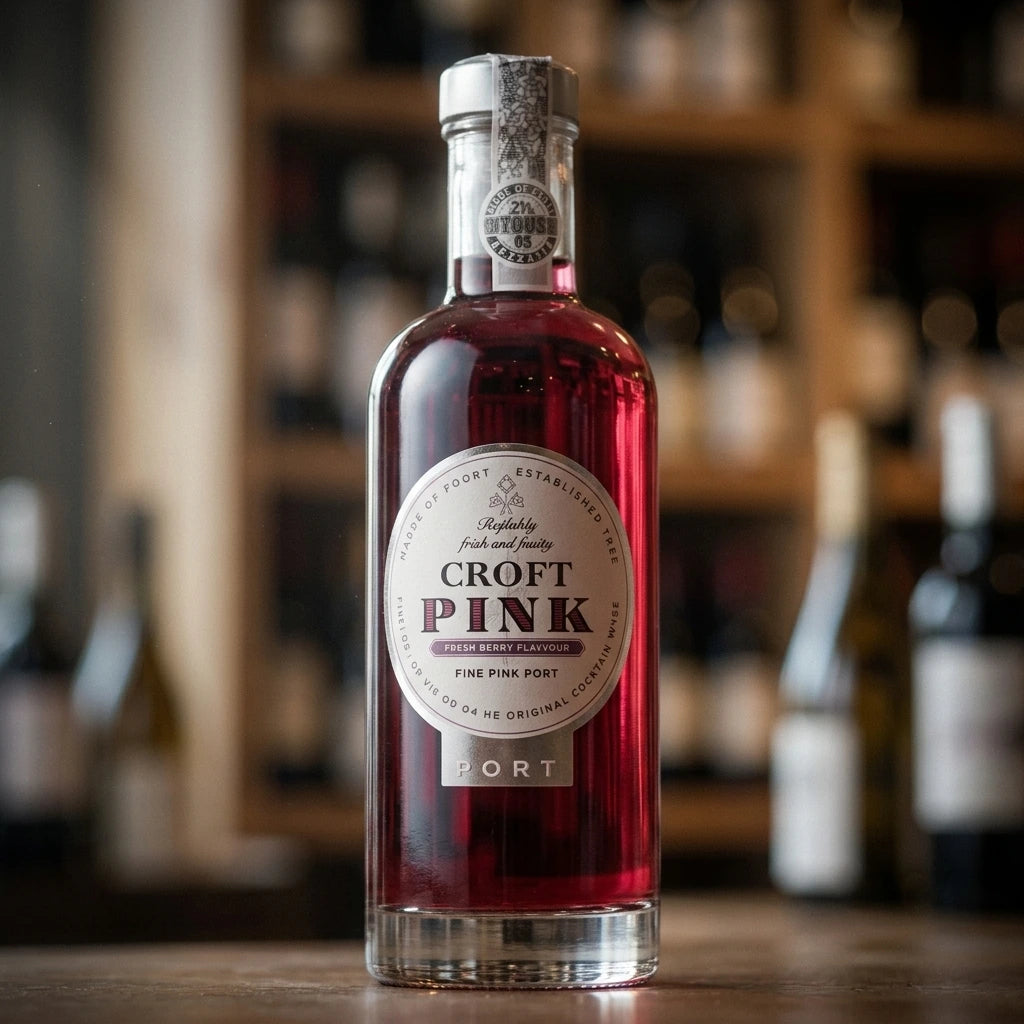 Croft Pink Port 50cl | Croft Pink Port 50cl – Douro, Portugal Rosé Fortified Wine