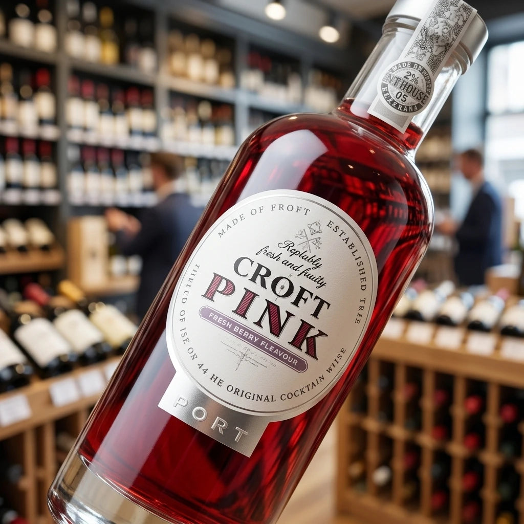 Croft Pink Port 50cl | Croft Pink Port 50cl – Douro, Portugal Rosé Fortified Wine