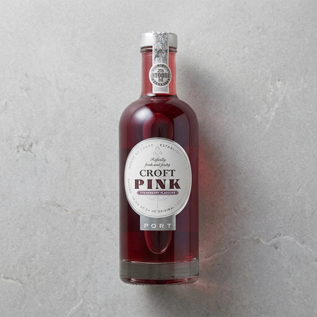 Croft Pink Port 50cl | Croft Pink Port 50cl – Douro, Portugal Rosé Fortified Wine