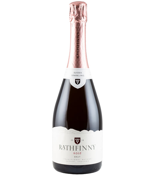 Rathfinny Estate Rose Brut 2019 English sparkling rosé wine bottle image