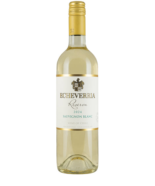Echeverria Reserva Sauvignon Blanc 2024 Chile white wine bottle image